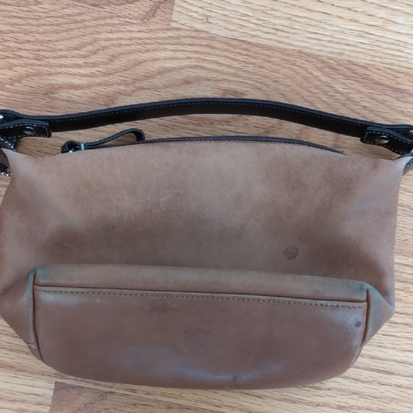 Coach Brown Leather Shoulder Bag - Picture 3 of 5